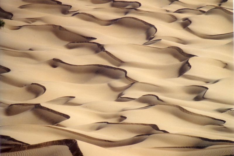 Mer de sable infinie